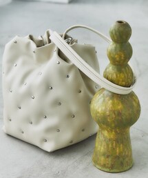 GALLEST | 【LE VERNIS】スタッズ巾着BAG(ハンドバッグ)