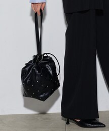 GALLEST | 【LE VERNIS】スタッズ巾着BAG(ハンドバッグ)