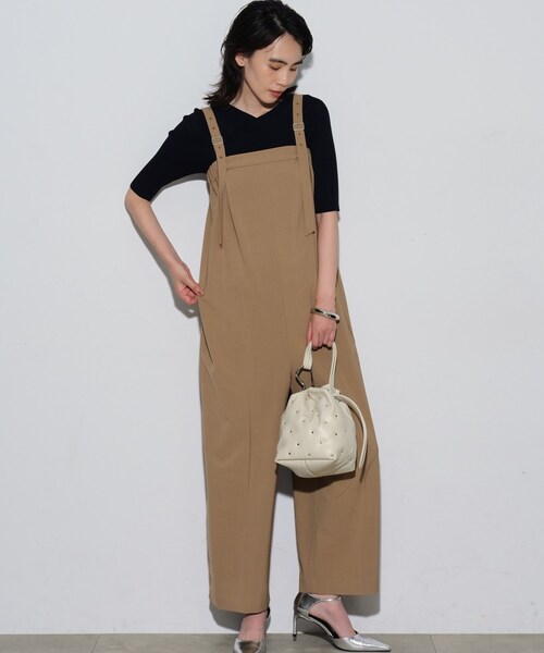 GALLEST(ギャレスト)の「◆【LE VERNIS】スタッズ巾着BAG(ハンドバッグ・レディース・オフホワイト/ブラック・00)」の12枚目の写真