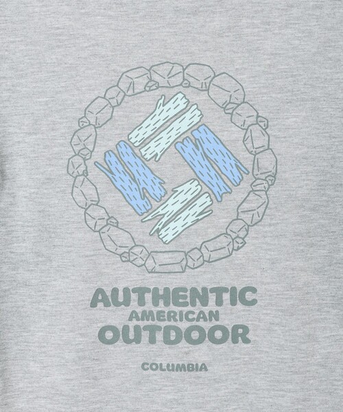 Columbia（コロンビア）の「Columbia／【KIDS】エンジョイマウンテンライフ ロングスリーブティー／コロンビア／キッズ／長袖／吸湿・速乾（Tシャツ/カットソー・キッズ・チャコールグレー/ブラウン/ライトグレー・S/L/M/XXS/XS）」の13枚目の写真