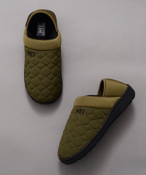 MEI（メイ）の「【MEI メイ】QUILTING MOC SHOES キルティング モックシューズ / Men’s（スリッポン・メンズ・ブラウン/ベージュ/ブラック/オリーブ/グレー・S/M/L）」の5枚目の写真