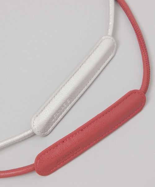 JEANASIS（ジーナシス）の「MIXチェーンスマホショルダー/139655（スマホグッズ・レディース・シルバー/ブラック/レッド・FREE）」の8枚目の写真