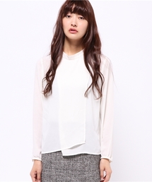 koe | ハイネック長袖レトロブラウス(シャツ/ブラウス)