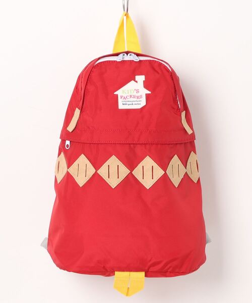 FREDRIK PACKERS(フレドリックパッカーズ)の「FREDRIK PACKERS / ARGYLE BACK PACK KIDS(バックパック/リュック・キッズ・パープル/イエロー/ピンク/レッド/オリーブ・ONESIZE)」の1枚目の写真