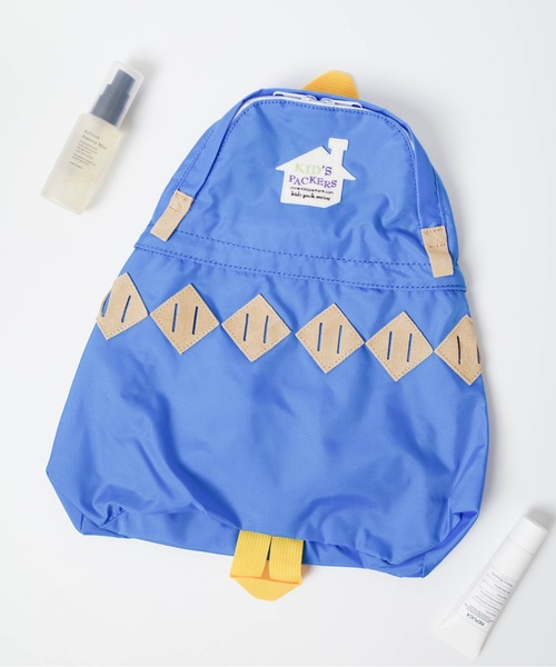 FREDRIK PACKERS(フレドリックパッカーズ)の「FREDRIK PACKERS / ARGYLE BACK PACK KIDS(バックパック/リュック・キッズ・パープル/イエロー/ピンク/レッド/オリーブ・ONESIZE)」の10枚目の写真