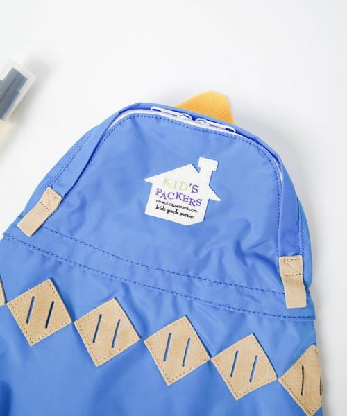 FREDRIK PACKERS(フレドリックパッカーズ)の「FREDRIK PACKERS / ARGYLE BACK PACK KIDS(バックパック/リュック・キッズ・パープル/イエロー/ピンク/レッド/オリーブ・ONESIZE)」の11枚目の写真