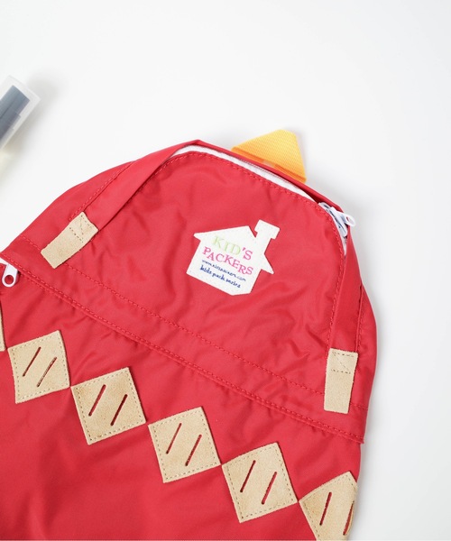 FREDRIK PACKERS(フレドリックパッカーズ)の「FREDRIK PACKERS / ARGYLE BACK PACK KIDS(バックパック/リュック・キッズ・パープル/イエロー/ピンク/レッド/オリーブ・ONESIZE)」の13枚目の写真