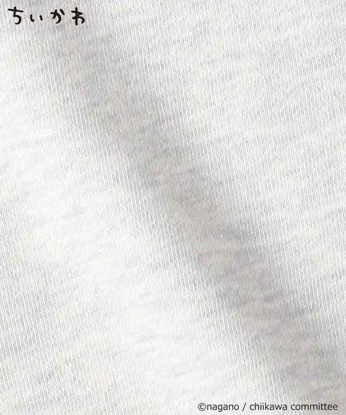 Right-on（ライトオン）の「【ちいかわ】半袖スウェット散切り頭（Tシャツ/カットソー・メンズ・オフホワイト・L/M）」の8枚目の写真