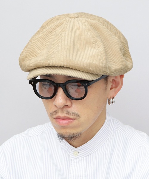 CELEB（セレブ）の「ビッグシルエット キャスケットハンチング（デニム・コーデュロイ）（キャスケット・メンズ・ベージュ系その他/ネイビー/ブラック/ブラウン系その他/グレー/ブラック系その他/イエロー系その他・FREE）」の18枚目の写真