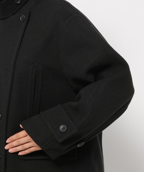 LEPSIM（レプシィム）の「【FOR I SERIES】ウーリーテックピーコート　130934（ピーコート・レディース・ネイビー/ブラック/グレー・FREE）」の17枚目の写真