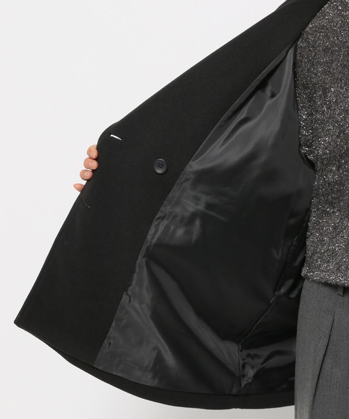 LEPSIM（レプシィム）の「【FOR I SERIES】ウーリーテックピーコート　130934（ピーコート・レディース・ネイビー/ブラック/グレー・FREE）」の22枚目の写真