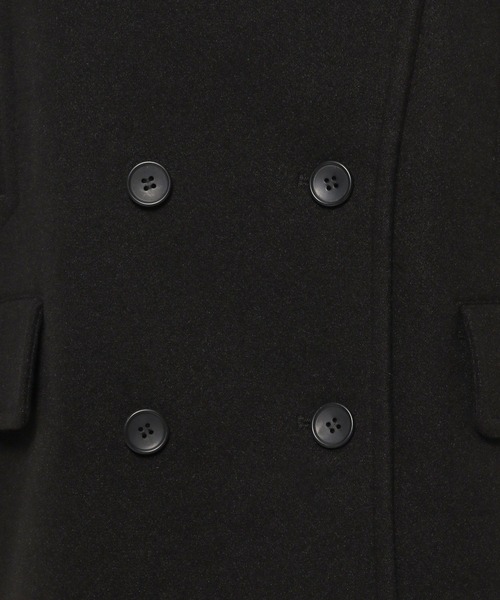 LEPSIM（レプシィム）の「【FOR I SERIES】ウーリーテックピーコート　130934（ピーコート・レディース・ネイビー/ブラック/グレー・FREE）」の16枚目の写真