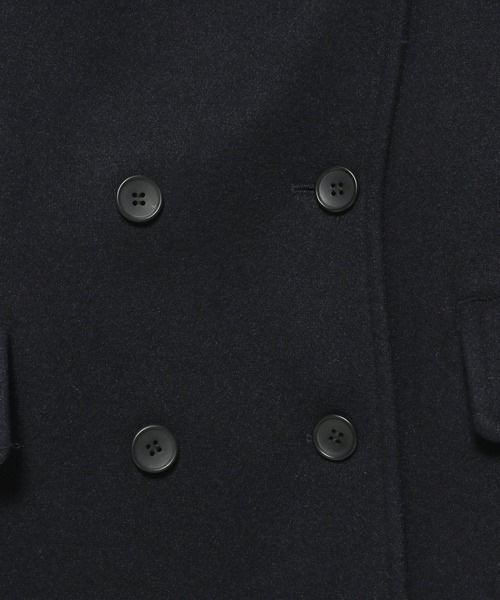 LEPSIM（レプシィム）の「【FOR I SERIES】ウーリーテックピーコート　130934（ピーコート・レディース・ネイビー/ブラック/グレー・FREE）」の10枚目の写真