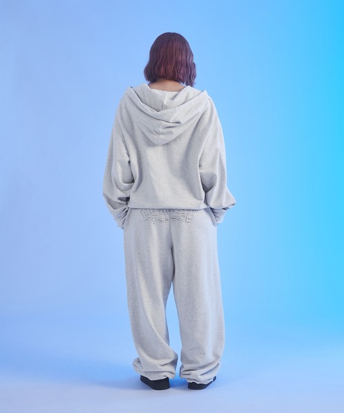 セダクル ピグメント加工スウェット セットアップ ピグメント加工スウェットパンツ 【SETUP着用可能】（スウェット