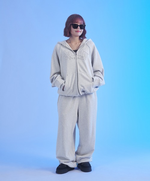 セダクル ピグメント加工スウェット セットアップ ピグメント加工スウェットパンツ 【SETUP着用可能】（スウェットパンツ