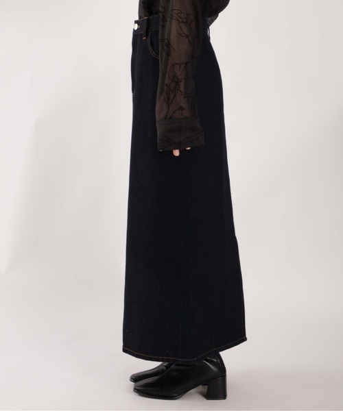 デニムロングタイトスカート（デニムスカート）｜1chaku.（イッチャク）