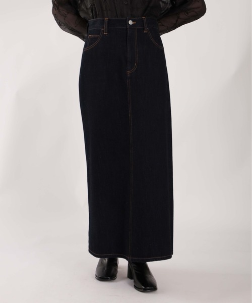 デニムロングタイトスカート（デニムスカート）｜1chaku.（イッチャク）