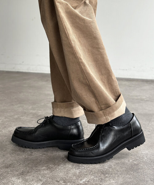 CPCM(シーピーシーエム)の「シャークハイソールモカシンシューズ(ブーツ・メンズ・ブラック/ブラウン・MEDIUM/LARGE)」の3枚目の写真