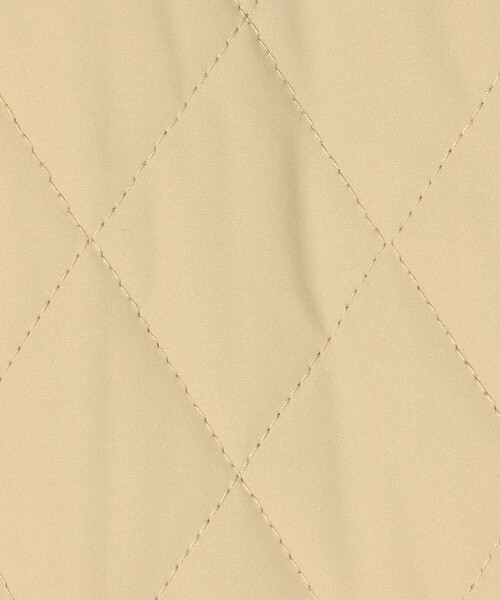 MACPHEE（マカフィー）の「キルティング ショートブルゾン（ブルゾン・レディース・ライトベージュ/ブラック・36）」の12枚目の写真