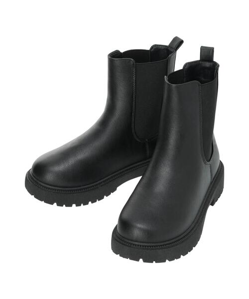 Samansa Mos2（サマンサ モスモス）の「サイドゴアブーツ（ブーツ・レディース・ブラウン/ブラック・M/L）」の6枚目の写真