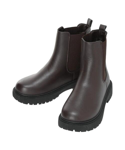 Samansa Mos2（サマンサ モスモス）の「サイドゴアブーツ（ブーツ・レディース・ブラウン/ブラック・M/L）」の7枚目の写真