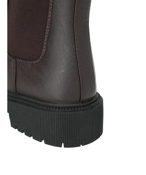 Samansa Mos2（サマンサ モスモス）の「サイドゴアブーツ（ブーツ・レディース・ブラウン/ブラック・M/L）」の11枚目の写真