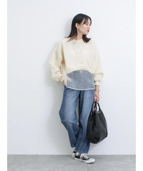 タイムセール！新品未使用　Kelty×サマンサモスモス　コンフォートプルオーバー セール】オーガンジードッキングプルオーバー（Tシャツ