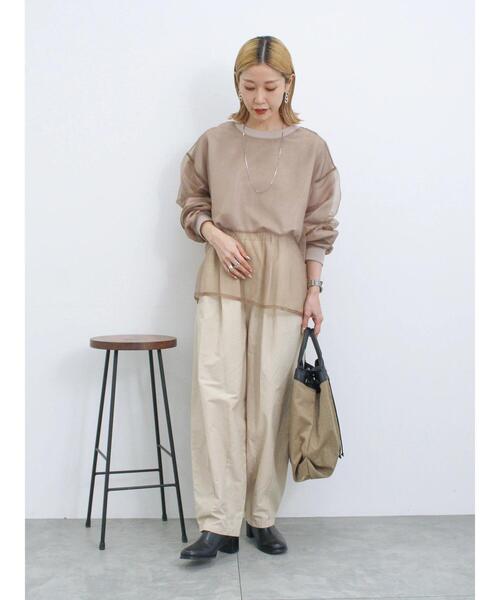 まるうさぎさま　おまとめ2点　オーガンジードッキングプルオーバー まるうさぎさま おまとめ2点 オーガンジードッキングプルオーバー お