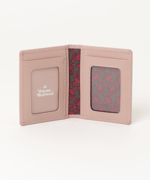 Vivienne Westwood ACCESSORIES(ヴィヴィアンウエストウッドアクセサリー)の「VINTAGE WATER ORB / パスケース【859172 M16ERR】(パスケース・レディース・ピンク/レッド/ブラック・FREE)」の10枚目の写真