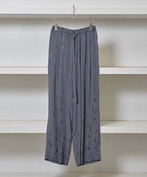 TODAYFUL/トゥデイフル】Swallow Satin Pants/スワローサテン