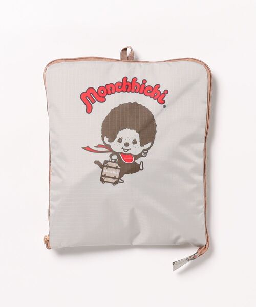 SAC'S BARJean（サックスバージーン）の「【Monchhichi/モンチッチ】ボストンバッグL（ボストンバッグ・レディース・ベージュ・FREE）」の3枚目の写真
