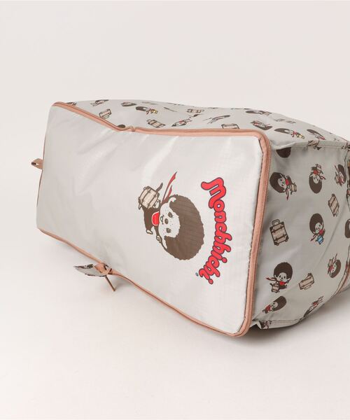 SAC'S BARJean（サックスバージーン）の「【Monchhichi/モンチッチ】ボストンバッグL（ボストンバッグ・レディース・ベージュ・FREE）」の4枚目の写真