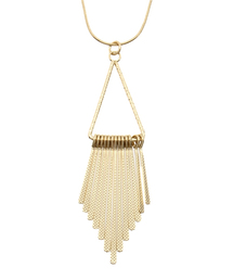 NATURAL BEAUTY BASIC | 【AneCan 12月号掲載】センターフリンジネックレス(ネックレス)