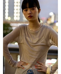 AGAWD | AGAWD ビスチェカットソー ★(Tシャツ/カットソー)