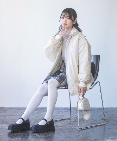 repipi armario(レピピ アルマリオ)の「ナカワタモンスターコート(ダウンジャケット/コート・キッズ・ブラック/アイボリー/グリーン・LARGE/MEDIUM/SMALL)」の20枚目の写真