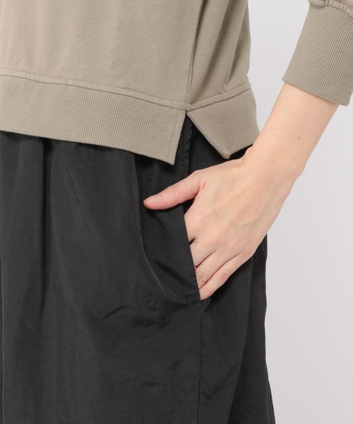 studio CLIP(スタディオクリップ)の「ハーフジップドッキングワンピース(ワンピース・レディース・モカ/アイボリー/ブラック・FREE)」の17枚目の写真