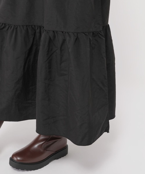 studio CLIP(スタディオクリップ)の「ハーフジップドッキングワンピース(ワンピース・レディース・モカ/アイボリー/ブラック・FREE)」の18枚目の写真