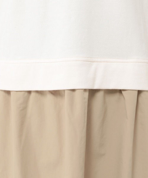 studio CLIP(スタディオクリップ)の「ハーフジップドッキングワンピース(ワンピース・レディース・モカ/アイボリー/ブラック・FREE)」の21枚目の写真