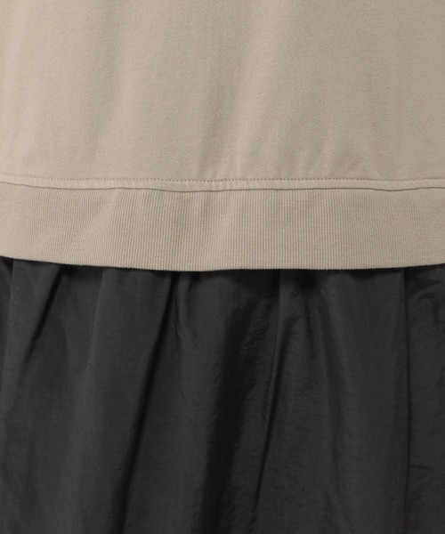 studio CLIP(スタディオクリップ)の「ハーフジップドッキングワンピース(ワンピース・レディース・モカ/アイボリー/ブラック・FREE)」の22枚目の写真