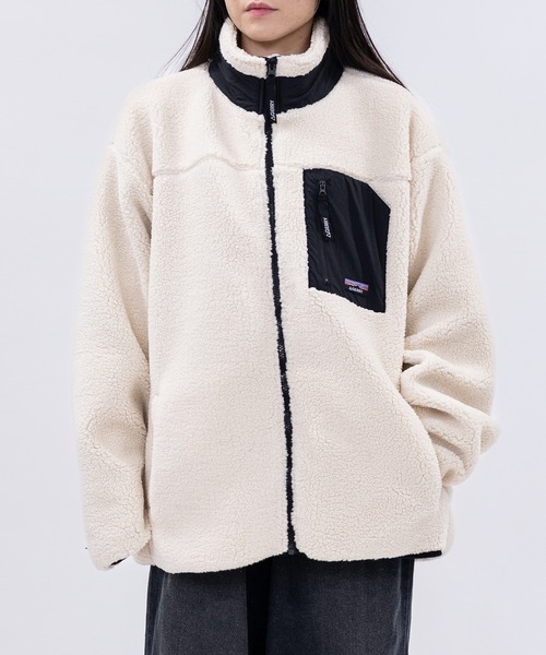 【ag】〔GERRY/ジェリー〕シープボア 裏フリース ウィンドウプルーフ スタンドカラージャケット（ブルゾン）｜GERRY（ジェリー）