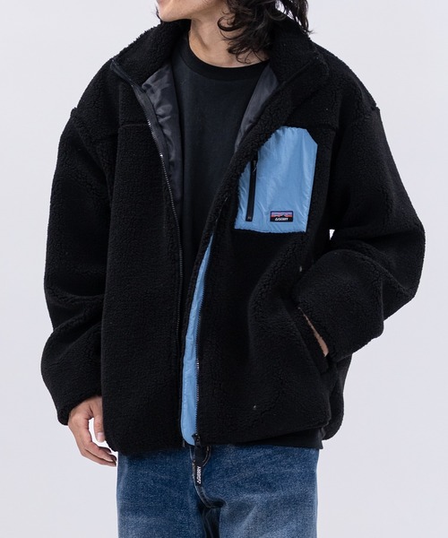 【ag】〔GERRY/ジェリー〕シープボア 裏フリース ウィンドウプルーフ スタンドカラージャケット（ブルゾン）｜GERRY（ジェリー）