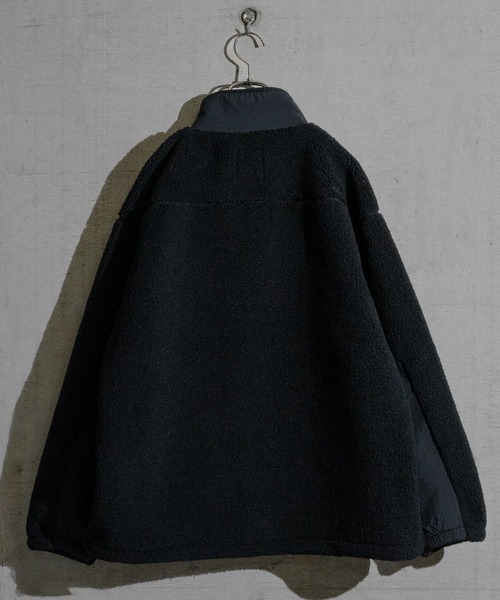 【ag】〔GERRY/ジェリー〕シープボア 裏フリース ウィンドウプルーフ スタンドカラージャケット（ブルゾン）｜GERRY（ジェリー）