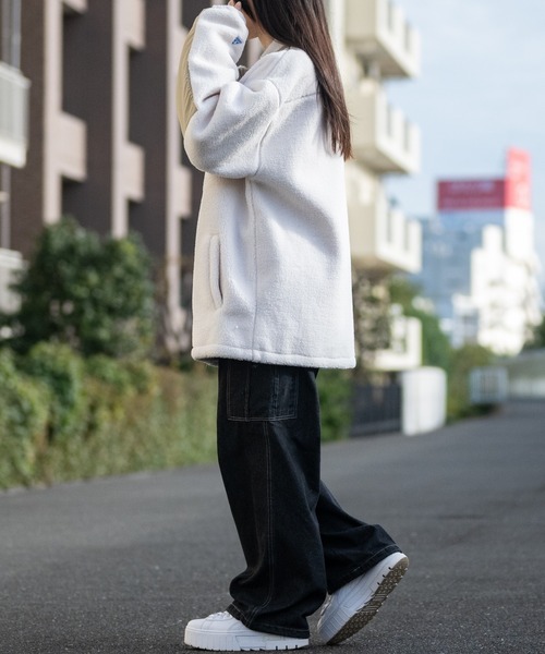 【ag】〔GERRY/ジェリー〕シープボア 裏フリース ウィンドウプルーフ スタンドカラージャケット（ブルゾン）｜GERRY（ジェリー）