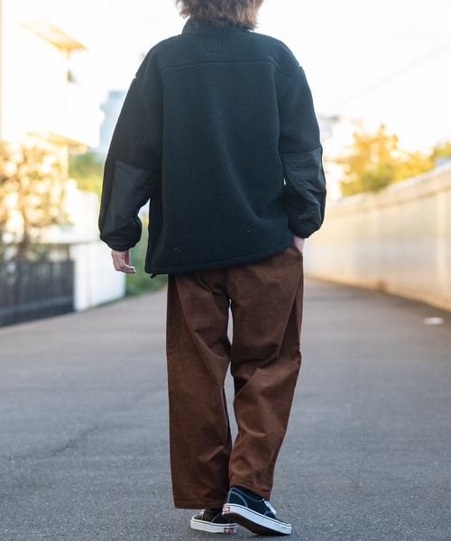 【ag】〔GERRY/ジェリー〕シープボア 裏フリース ウィンドウプルーフ スタンドカラージャケット（ブルゾン）｜GERRY（ジェリー）