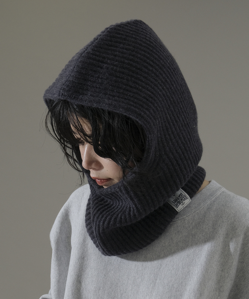 JOURNAL STANDARD relume（ジャーナルスタンダード　レリューム）の「HAMILTON WOOL バラクラバ（ニットキャップ/ビーニー・メンズ・ブラック/ネイビー/パープル・FREE）」の6枚目の写真