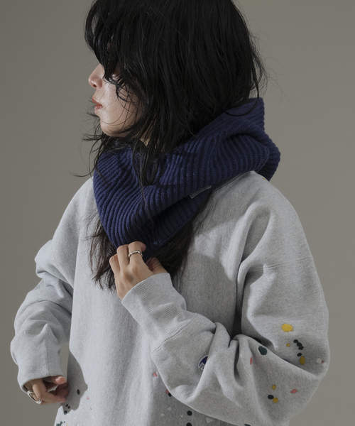 JOURNAL STANDARD relume（ジャーナルスタンダード　レリューム）の「HAMILTON WOOL バラクラバ（ニットキャップ/ビーニー・メンズ・ブラック/ネイビー/パープル・FREE）」の12枚目の写真