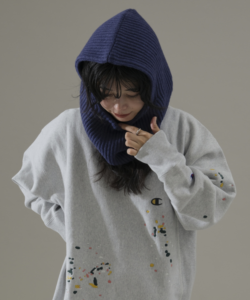 JOURNAL STANDARD relume（ジャーナルスタンダード　レリューム）の「HAMILTON WOOL バラクラバ（ニットキャップ/ビーニー・メンズ・ブラック/ネイビー/パープル・FREE）」の13枚目の写真