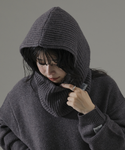 JOURNAL STANDARD relume（ジャーナルスタンダード　レリューム）の「HAMILTON WOOL バラクラバ（ニットキャップ/ビーニー・メンズ・ブラック/ネイビー/パープル・FREE）」の18枚目の写真