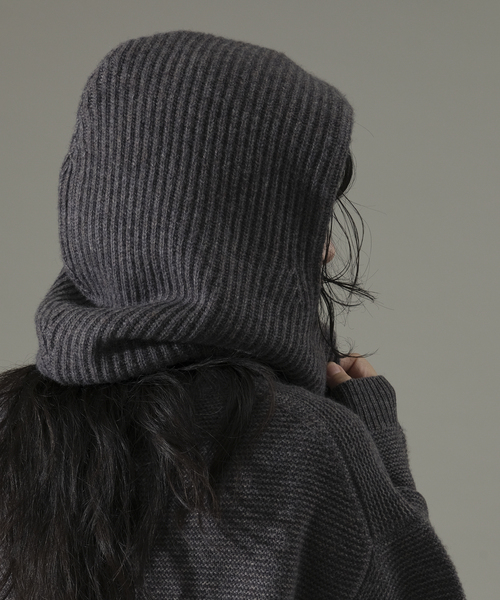 JOURNAL STANDARD relume（ジャーナルスタンダード　レリューム）の「HAMILTON WOOL バラクラバ（ニットキャップ/ビーニー・メンズ・ブラック/ネイビー/パープル・FREE）」の20枚目の写真