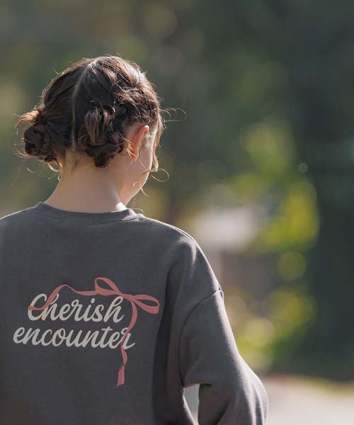 GLOBAL WORK(グローバルワーク)の「あったか乾きやすいワイドスウェット/115755(スウェット・キッズ・ホワイト系6/ネイビー/モカ/チャコールグレー/ホワイト系5/ホワイト系8/グレー系9/ネイビー系9・120cm/140cm/160cm/130cm/150cm)」の6枚目の写真